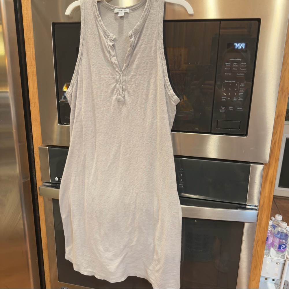 James Perse Light‎ Gray Tee dress
